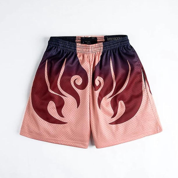 Pantalones cortos de Anime Harajuku, pantalones cortos de playa, pantalones cortos con estampado 3d de fruta del diablo de estilo Simple, bañadores de Anime para hombres de gran tamaño 6xl negro