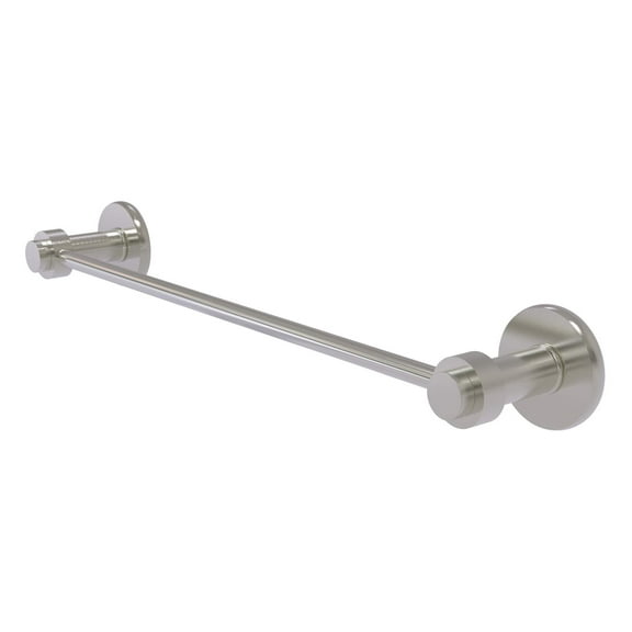 Allied Brass - Mercury Collection 18-in Towel Bar in Satin Nickel