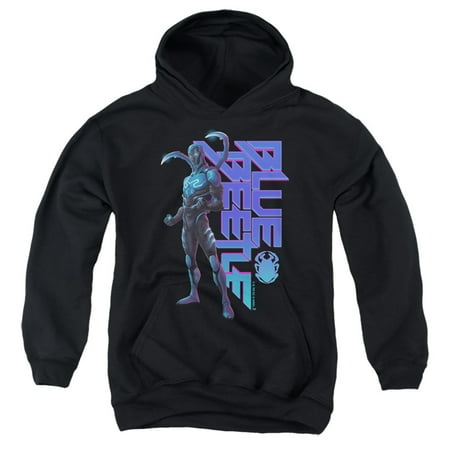 Blue Beetle (2023) Standing Youth Kids Boy/Girls Pull-Over Hoodie