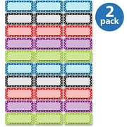(2 pack) (2 Pack) Ashley, ASH10079, Dry Erase Dotted Nameplate Magnets, 1 Pack, Multicolor