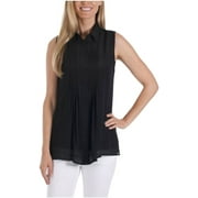 Fever Ladies Sleeveless Blouse with Matching Detachable Camisole