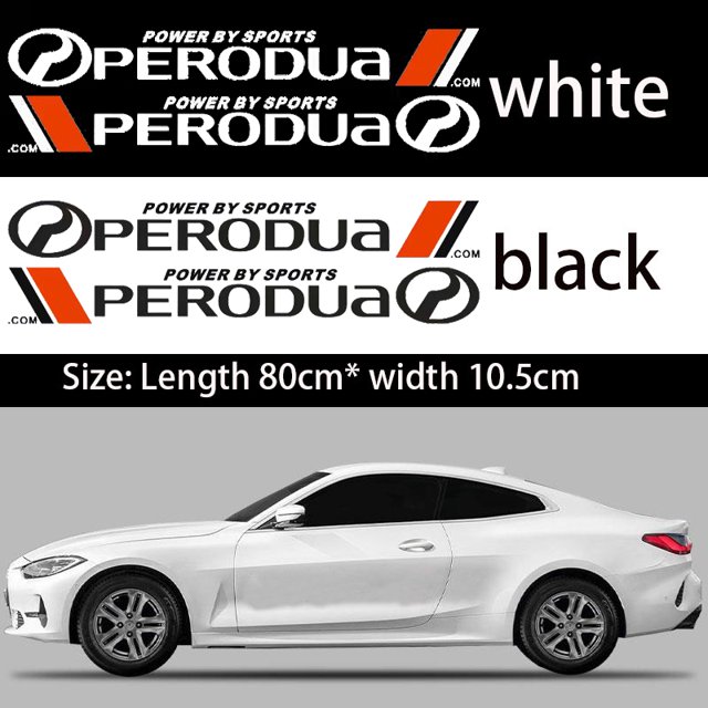 Ambos Lados Del Coche universal pull Flor Pegatinas Personalizadas Deportes Modificados Protector Solar Largo Rasguños Para Bloquear La Puerta Auto Accesorios huangjie unisex