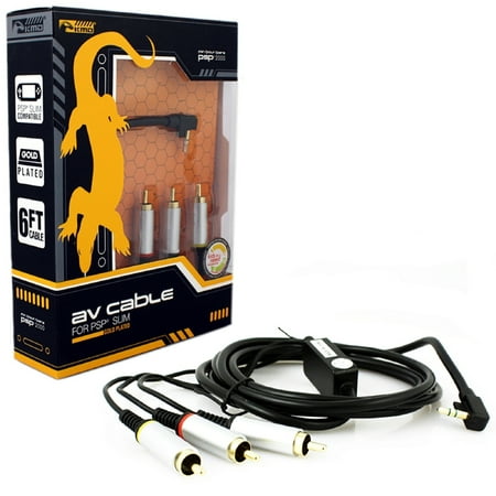 UPC 812820010028 product image for KMD AV Cable 6FT Gold Plated For Sony PlayStation Portable Slim 2000 System | upcitemdb.com