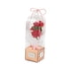 thumbnail image 1 of Ramo de flores con 3 rosas perfumadas y jabón en caja de regalo para San Valentín o aniversario. Clavel rojo, 1 of 9