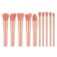 thumbnail image 1 of Set de 10 pinceles para base de maquillaje, adecuado para todo tipo de pieles, entre los utensilios de belleza., 1 of 2