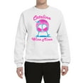 thumbnail image 2 of Catalina Wine Mixer Island Prestige Movie| Mens Pop Culture Crewneck Graphic Sweatshirt, White, Large, 2 of 4