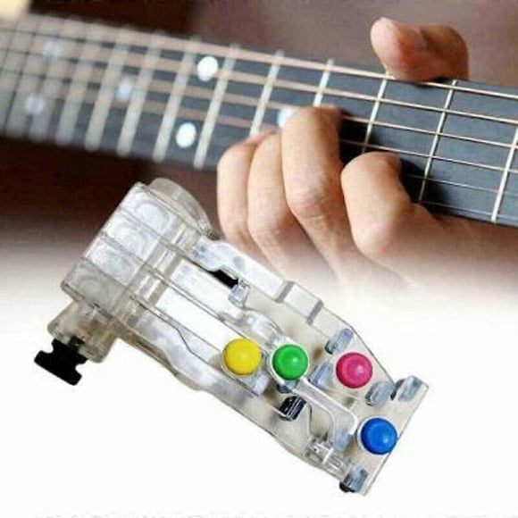 Home Guitar Learning System Teaching Practice Tool Aid Chord Buddy Lesson Trainer