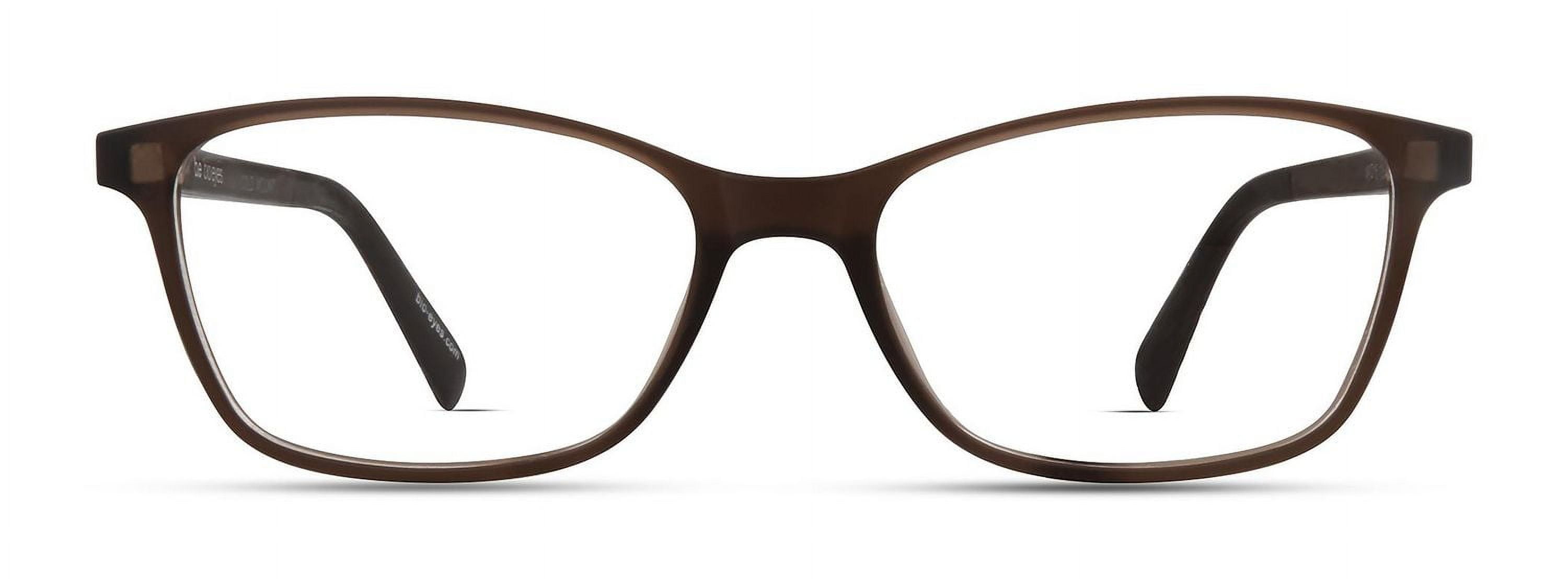 Bio Eyes Womens Prescription Eyeglasses, Flora, Brown, 49-17-135