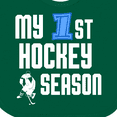 thumbnail image 4 of Inktastic My 1st Hockey Season Boys Baby Bib, 4 of 4