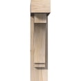 thumbnail image 3 of Ekena Millwork 5 1/2"W x 20"D x 24"H Imperial Block Smooth Bracket w/ Offset Brace, Douglas Fir, 3 of 25