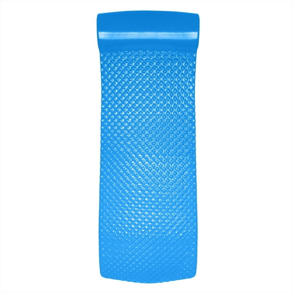 TRC Recreation Super Soft 2” Thick Swimming Pool Float Mat, Bahama Blue