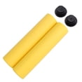 thumbnail image 4 of Ciclismo Bike Grips Material de silicona ultraligero Manillar MTB Bicicleta Grip (Amarillo) Likrtyny Para estrenar, 4 of 8