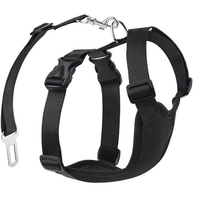 Mascretta Pechera para perro con Cinturon de Seguridad para Auto Mascretta Pechera para Perro