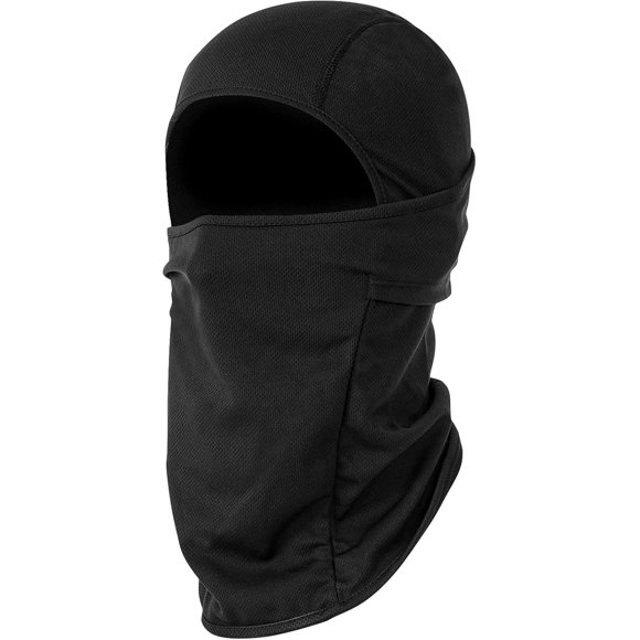 shiyou-Face Mask Balaclava, Ski Mask for Men and Women, Sun UV Protection Neck Gaiter, Shiesty Mask for Snowboard Motorcycle Cycling Football Hiking Cosplay, Windproof and Dustproof, Black, Black, 0