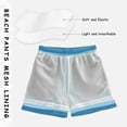 thumbnail image 3 of FORMRS Boys Swim Trunks Quick Dry Mesh Liner Boardshorts Sizes XS-XL, Ice Cream Cat, 3 of 7