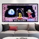 thumbnail image 2 of Disney Cartoon Wall Posters And Prints Wall Art Donald Duck Mickey Mouse on Canvas Painting Graffiti Money Picture Home Decor80x160cm Unframed Gao Jinjia LED, 2 of 2