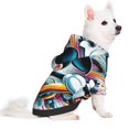 thumbnail image 2 of Sudadera con capucha para perro con dibujos de Mickey Mouse, ropa para mascotas, sudadera para cachorros, suéter para perros, ropa elegante para gatos pequeños y medianos., 2 of 8