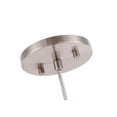 thumbnail image 4 of Woodbridge Lighting Candice Swizzle Stick Cylinder Metal Mini-Pendant in Nickel, 4 of 4