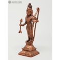 thumbnail image 3 of 5" Small Standing Lord Rama | Copper Statue, 3 of 5
