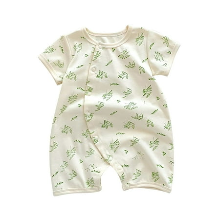 

NIUREDLTD Baby Girls And Boys Short Sleeve Born To Crawl Off Roading Cute Bodysuit Baby Romper Size 80