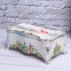 thumbnail image 4 of Caja de pañuelos exquisita de estilo europeo, organizador de almacenamiento de contenedores para uso doméstico, coche, Hotel, color blanco, 4 of 8