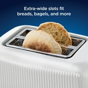 Open Box Oster® 2-Slice Toaster with Extra-Wide Slots, White