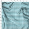 thumbnail image 4 of Soimoi Blue Cotton Poplin Fabric Diamond Geometric Print Fabric by the Yard 42 Inch Wide, 4 of 5