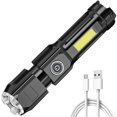 thumbnail image 2 of XPG + COBlinterna Led de noche portátil para exteriores luz potente Ehuebsd recargable con Zoom para acampar senderismo y Pesca, 2 of 9