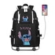 thumbnail image 1 of Anime Stitch Schoolbag - Large Capacity Student Backpack, Lilo and Stitch Same Style - 1 Piece, 1 of 1