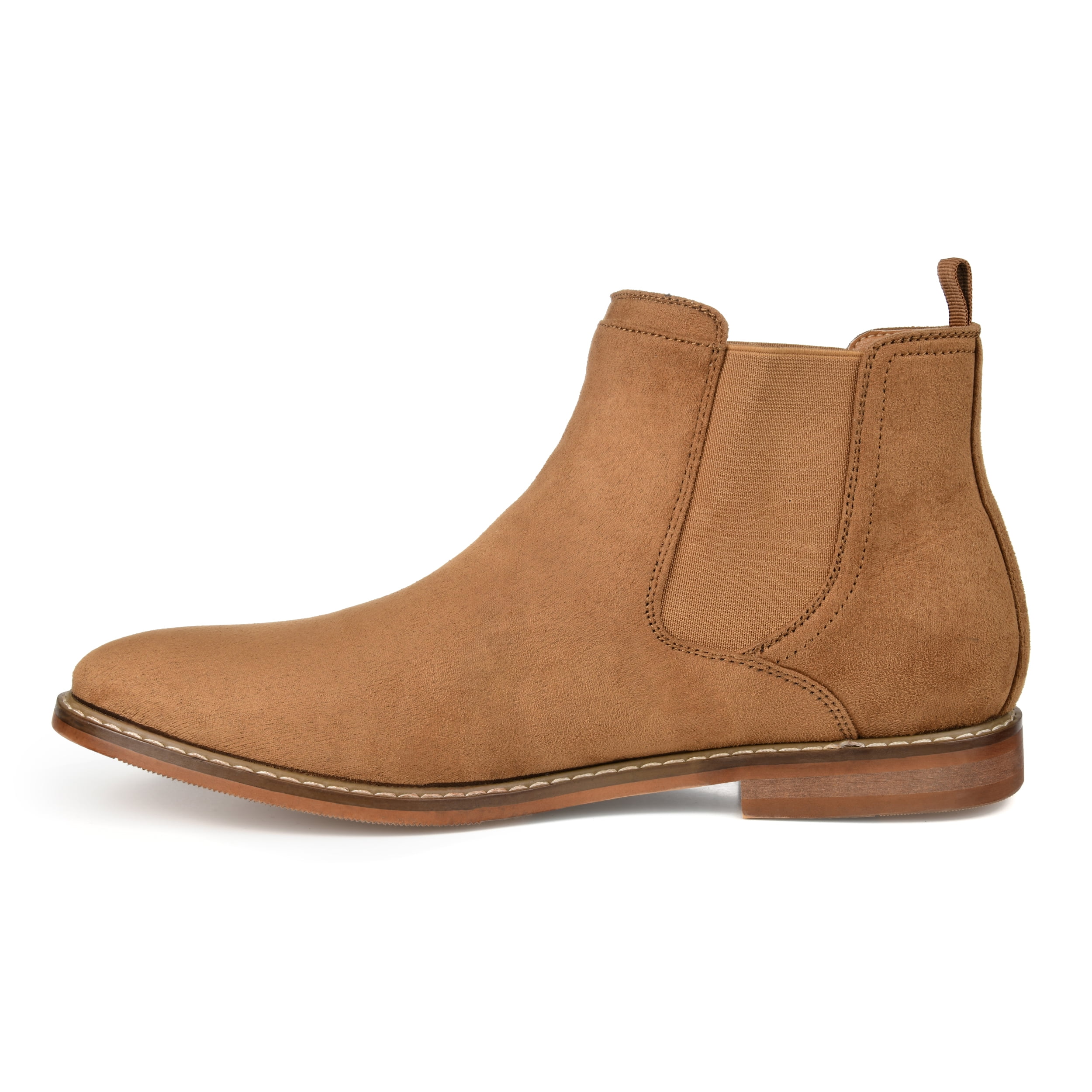 Vance Co. Mens Marshall Wide Width Tru Comfort Foam Pull-on Round Toe Chelsea Boot