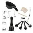 thumbnail image 1 of Juego de 15 Uds de accesorios para violín, soporte para barbilla, clavija de afinación, juego de cuerda trasera, 1 of 12