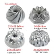thumbnail image 2 of WE-POLUJ Novelty Swirl Cake Pan Nonstick Easy to Clean Heavy Duty Easy to Use Clean Gift, 2 of 8