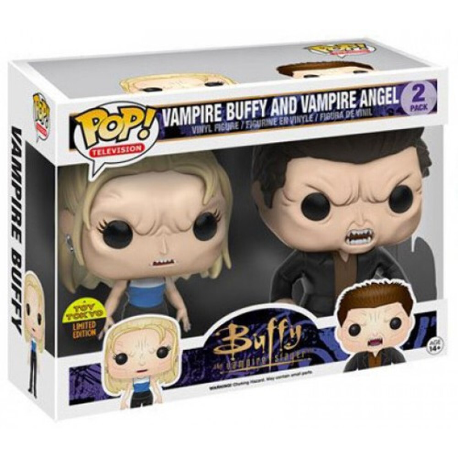 Funko Pop ! Buffy Contre Les Vampires - Ange En Version Vampire #1618 - Neuf En Vinyle