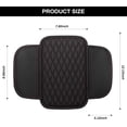 thumbnail image 2 of Hunlyman Universal Car Center Console Armrest Cover, PU Leather Car Arm Rest Cover for Vehicle, Car Interior Accessories Protector for Most Vehicle 2 Storage Bags, 2 of 7