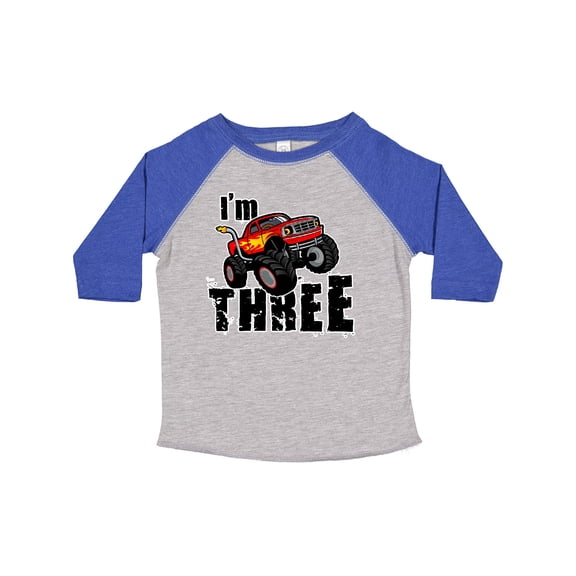 Inktastic Monster Truck 3rd Birthday Boys or Girls Toddler T-Shirt