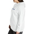 thumbnail image 2 of Champion Women's Plus Size Powerblend Logo Graphic Hoodie, 2 of 5
