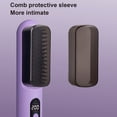 thumbnail image 4 of Pincel de Plancha de Cabello, Control de Temperatura Inteligente Sin Calibre de Peine de Cabello Liso Inalámbrico Recargable Con Cubierta Protectora Para Peinar, 4 of 7
