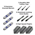 thumbnail image 6 of Viper Winder Runner Soft Tip Dart Set, 18 Grams, Blue, 6 of 9