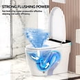 thumbnail image 4 of Leumius Smart Toilets with Built-in Bidet,Intelligent Toilet with Heated Bidet Seat,Auto Open/Close Seat,Dryer and Warm Water, 4 of 8