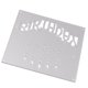 thumbnail image 1 of 2x Troquel para tarjetas que hacen , plantillas de metal en relieve para manualidades, álbumes de recortes, álbumes de fotos, Zulema Troqueles de corte de metal, 1 of 8