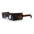 thumbnail image 6 of Keyhole Bridge Rectangle Bar Shape Round Circle Lens Hipster Sunglasses Tortoise - Blue, 6 of 8