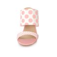 thumbnail image 6 of BLISSFUL STEP Women's Printed Stiletto Heels Slides Sandals, 6 of 7