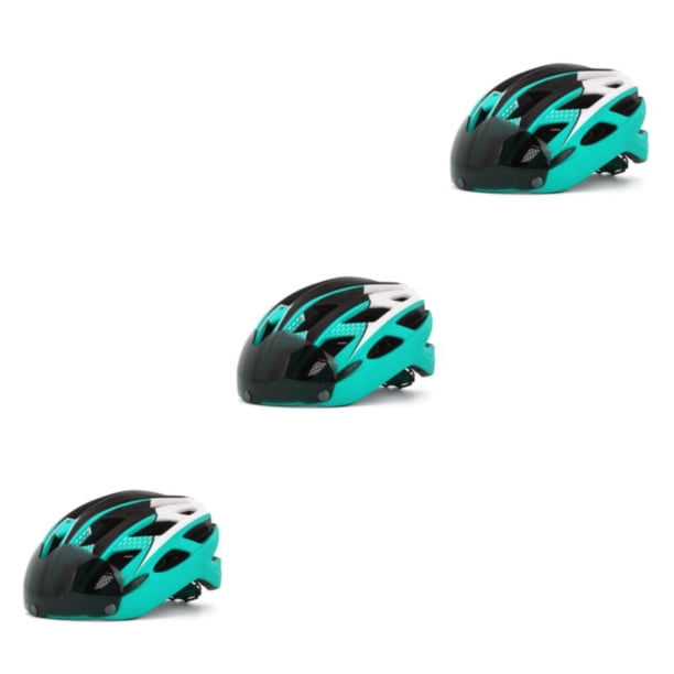 Soidarity Casco de bicicleta de montaña ligero Disfrute de la emoción del ciclismo con la seguridad en mente Casco de ciclismo Azul cielo Type1 NO1