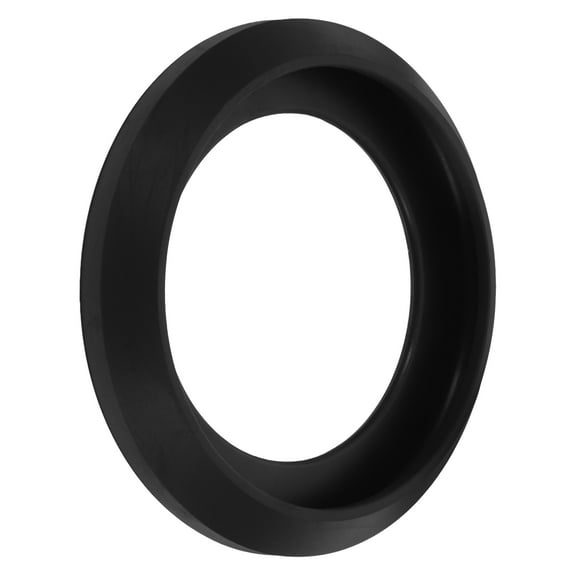 Tineasur Black Rubber Toilet Sealing Leakproof for RV and Household Plumbing Fixtures