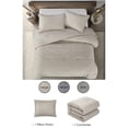 thumbnail image 4 of Posh Living Jeter 2pc Twin/Twin XL Comforter Set Beige, 4 of 6