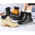 thumbnail image 5 of Women's Waterproof Rain Boots, Comfortable Pull-On Booties for Outdoor Walking, 5 of 7