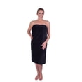thumbnail image 3 of Premium Large 100% Soft Cotton Velour Bath / Beach Towel - Black, 3 of 8