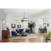 Progress Lighting P500174 Adagio 6 Light 24 Wide Pendant - Black