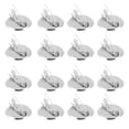 thumbnail image 3 of 50 Pcs DIY Brooch Bases Metal Brooch Clasps Pin Base DIY Brooch Crafts Making Bases, 3 of 9