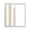 Beige, variant on Orange White Ombre Window Privacy Film, Farmhouse Country Minimalist Art Static Cling UV Sun Blocking Tint Film Heat Control Windows Films for Bedroom Bathroom, Window Stickers 35.4"x78.7"